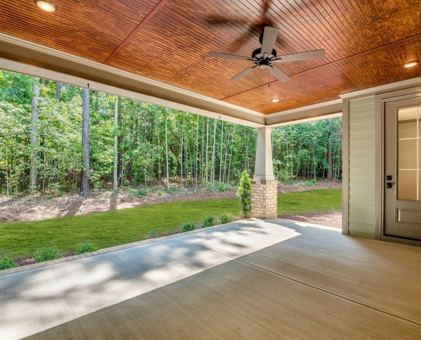 Covered Back Patio