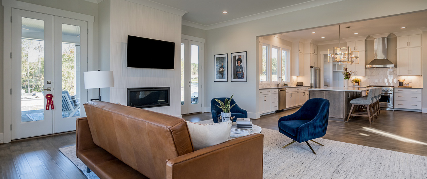 open plan living